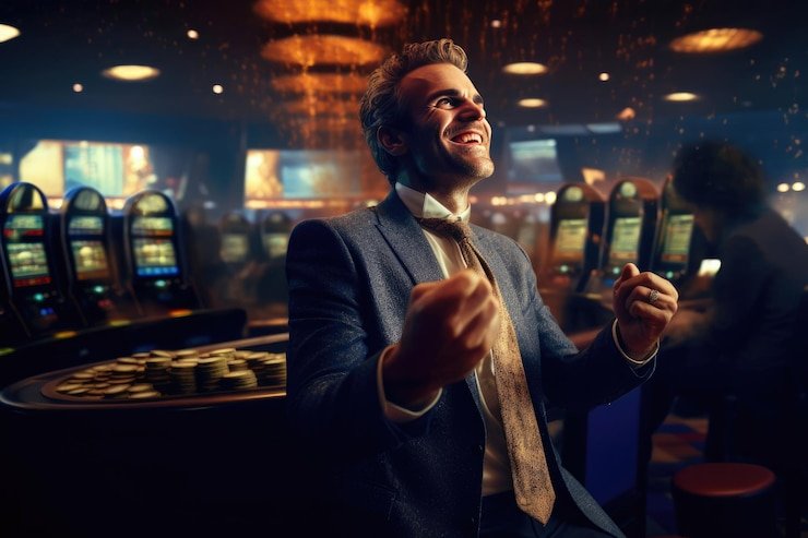 Antarmuka permainan Fishing Arcade tunai4d dengan kontrol penembakan